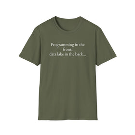 Programming in the front, data lake in the back..