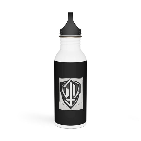 Multi-Purpose Blunt Force Steel Water Bottle - Belligerently Holds Your Liquids For You